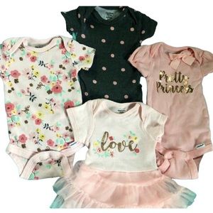 Newborn Girl Gerber Onesies